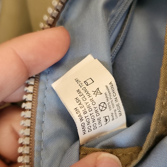 Baggallini Nylon Crossbody in Light Olive - Picture 5 of 7